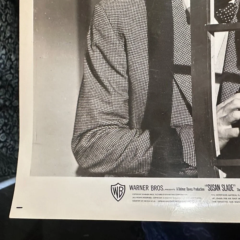 Vintage 1961 Warner Bros. Movie Still "Susan Slade" Featuring Connie Stevens & T - Picture 9 of 14